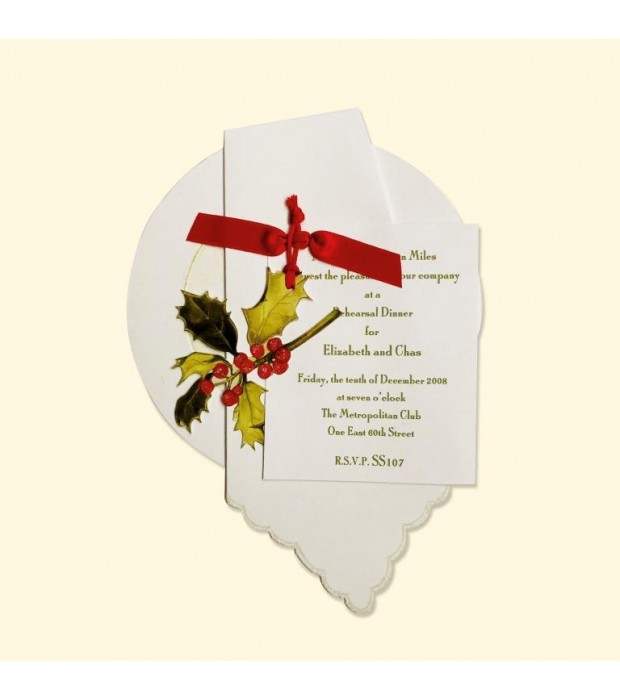 Holiday Napkin Plate